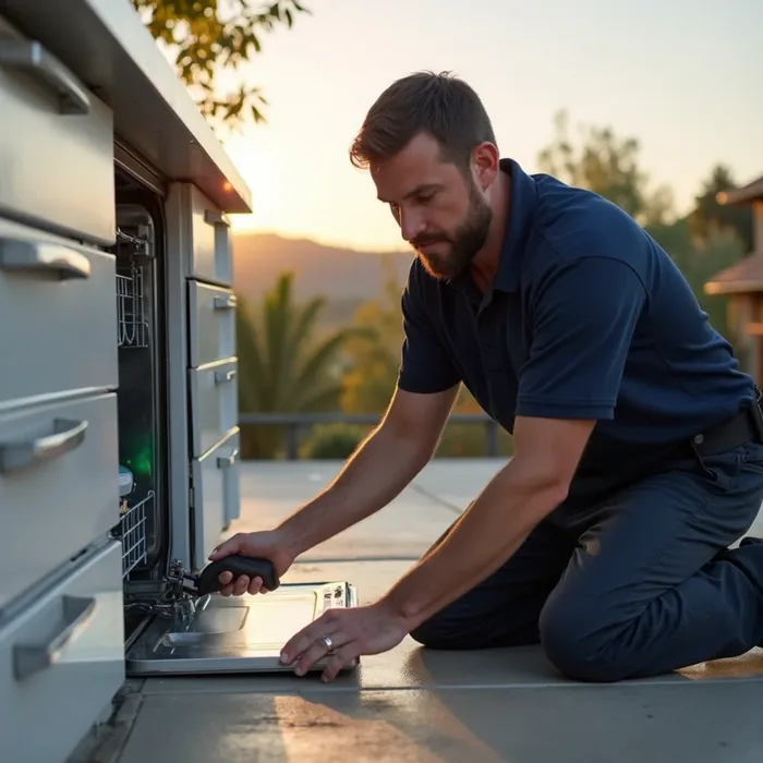 Do not run the dishwasher again to "test" it — water damage guidance for San Ramon, CA property owners