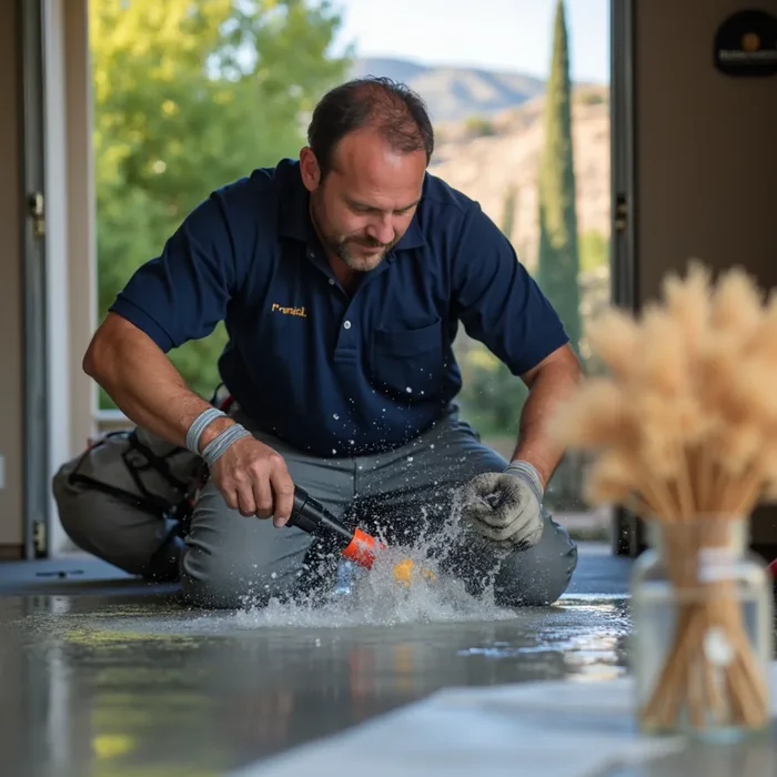 Stay out of standing water near electrical anything — water damage guidance for San Ramon, CA property owners