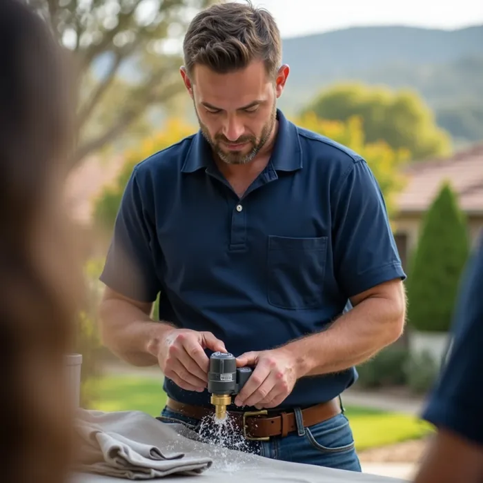 Stop the water during burst pipe cleanup in a San Ramon, CA property