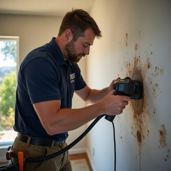 Find the actual source during ceiling water damage in a San Ramon, CA property