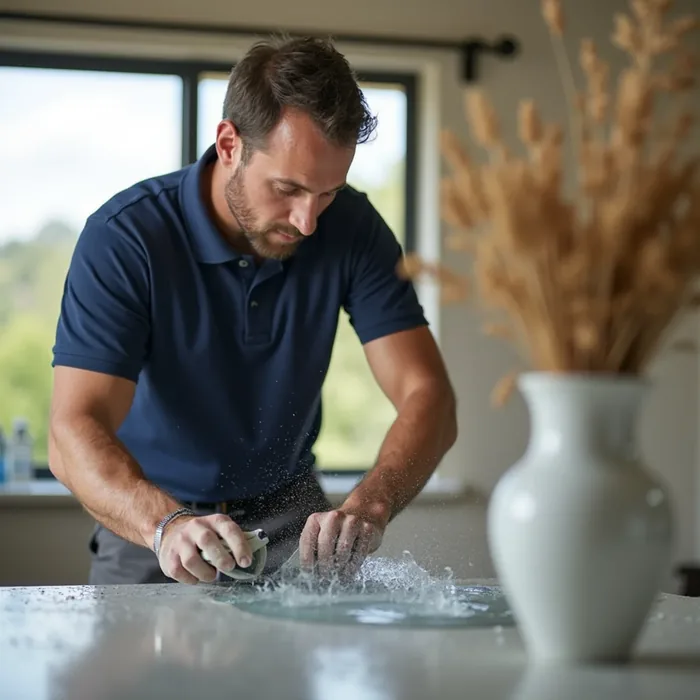 Stop the leak during ceiling water damage in a San Ramon, CA property