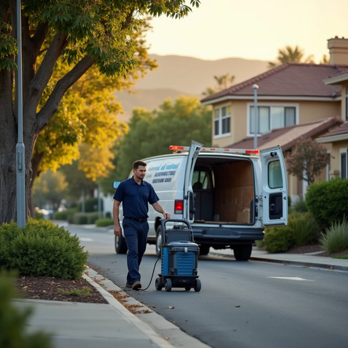 Water damage restoration crew working in Crow Canyon, San Ramon, CA