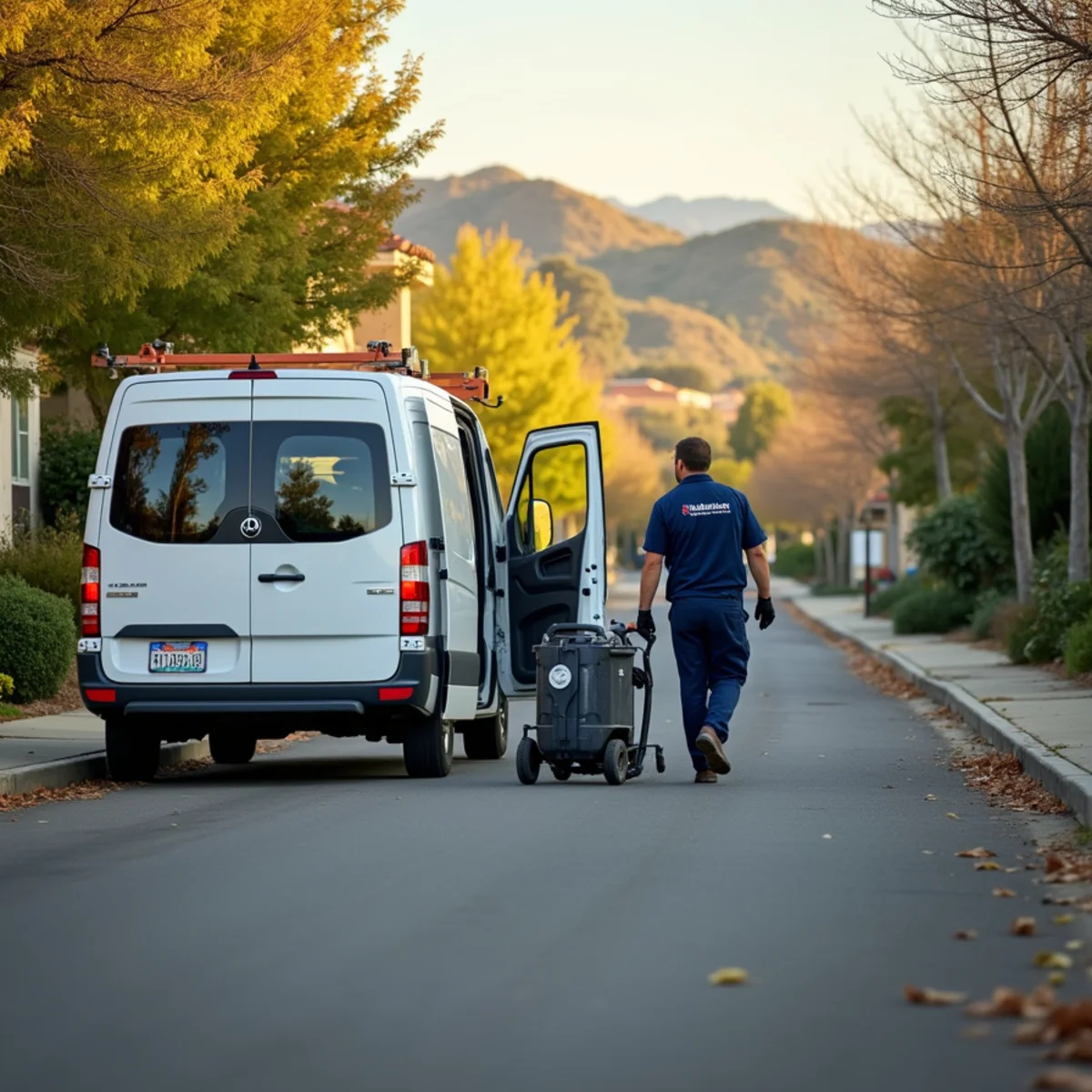 Water damage restoration crew working in Iron Horse, San Ramon, CA
