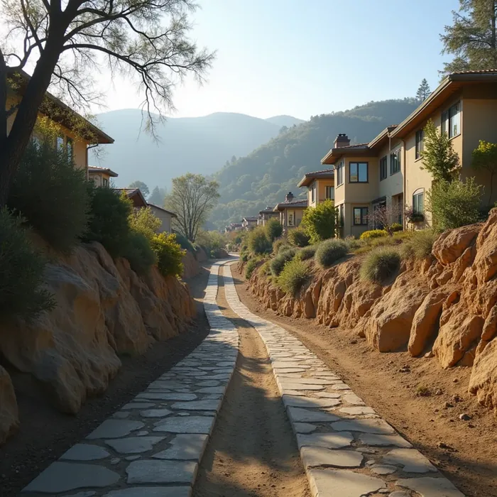 Typical homes in Sycamore Heights, San Ramon, CA served by local water damage restoration crews