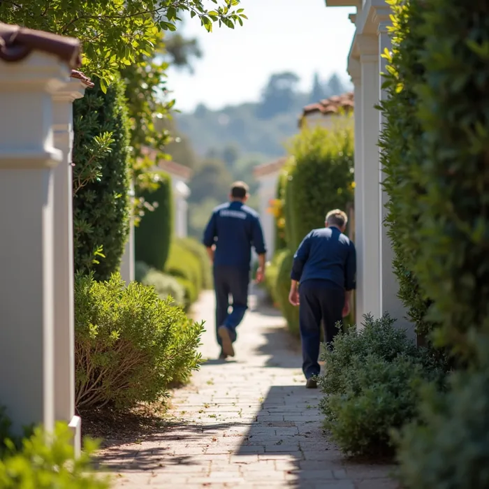 Typical homes in Diablo, Danville, CA served by local water damage restoration crews