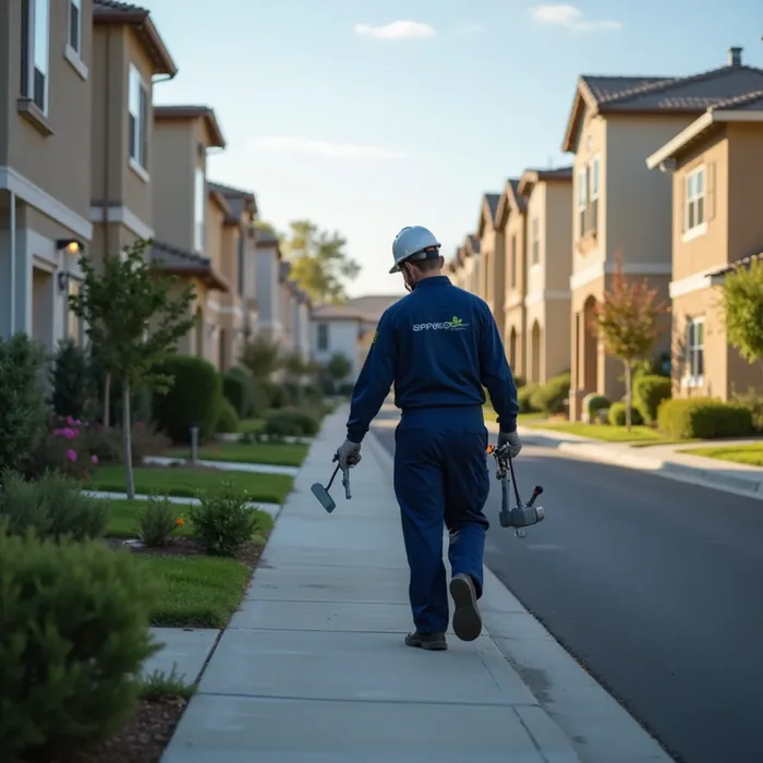 Typical homes in East Dublin, CA served by local water damage restoration crews