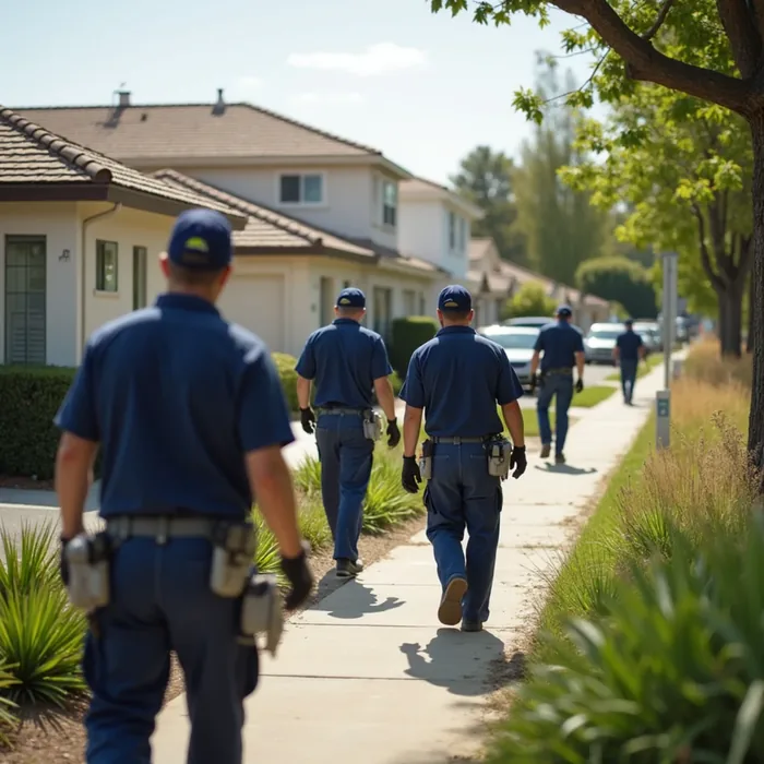 Typical homes in Fallon, Dublin, CA served by local water damage restoration crews