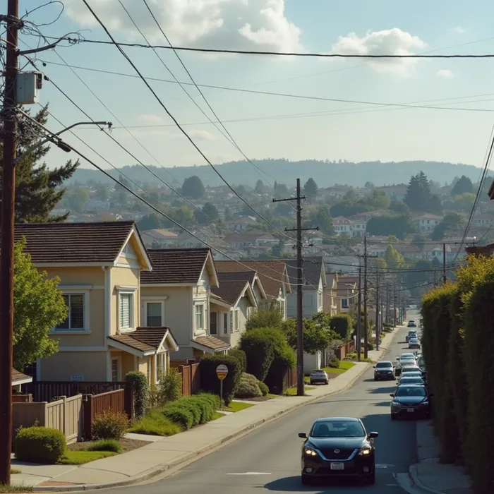 Typical homes in Hayward, CA served by local water damage restoration crews