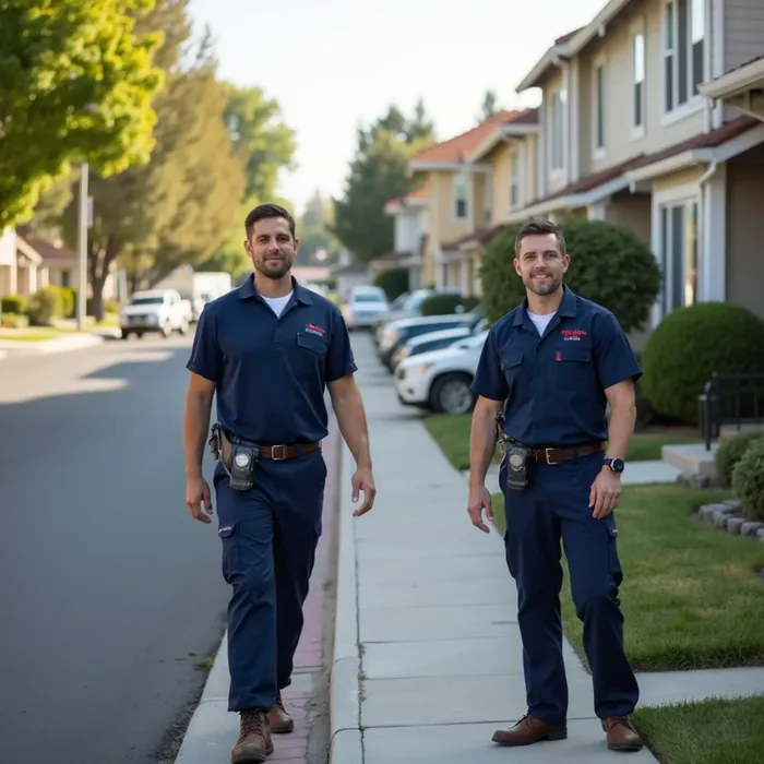 Typical homes in Pleasanton, CA served by local water damage restoration crews